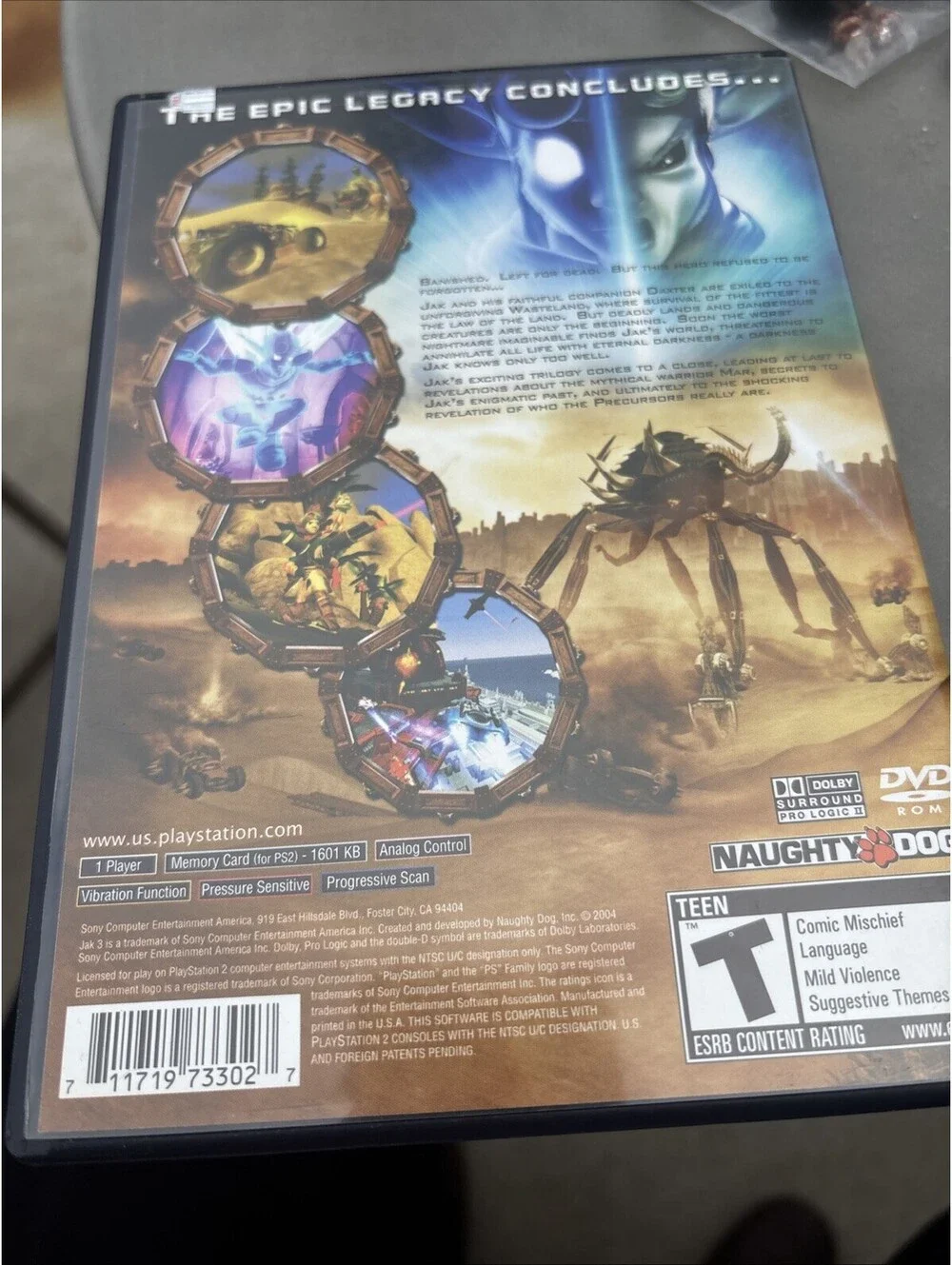 Jak 3 Play Station 2  Very Good Condition With  Case and Manual